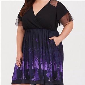Torrid Disney Villains Dress NWT